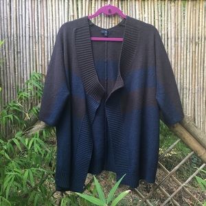 GAP Wool Blend Batwing Sweater Cardigan